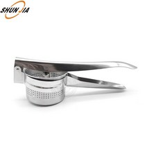 야채 건조기 가정용 과일 버섯 건조기Juicer 다목적 쉬운 스테인레스 스틸 야채 채우는 탈수 만두 물 압착, 01 side hole
