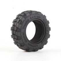 1.9 인치 고무 타이어 1/10 RC 크롤러 자동차 트랙사스 TRX4 디펜더 축 SCX10 CC01 D90 휠 4 피스, 02 4PCS large tread