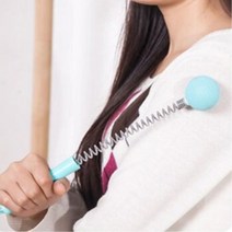 어깨 뭉친근육 마사지용 마사지스틱 2p 맛사지기 뒷목, 핑크