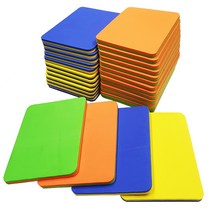 새날놀이 사각 색판 뒤집기 세트 운동회 색판뒤집는 게임 KC 30개입 21x16cm