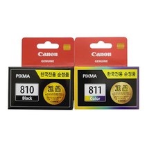캐논정품잉크 PG-810+CL-811 MP287 MP276 MX366 세트, 1개