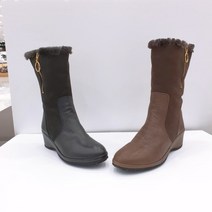 미소페 미소페 여성 웨지힐 초경량 하프 부츠(5CM)111846053M
