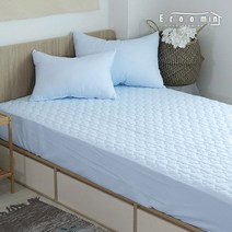데일리 피치스킨 누빔 매트리스커버 S SS Q
