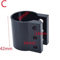 스피드 웨이 5 4 전기 스쿠터 액세서리 용 빠른 해체 로드베이스, lock C, 03 lock C