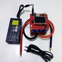 스팟용접기 스폿용접기 용접기 5.4v 400f 커패시터 스폿 diy led 휴대용 스폿 세트 반자동 용접 도구 0.25mm 18650 배터리 팩, 상자 없음