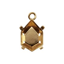 파디코 쥬얼리 세팅베이스, F 육각형 9 x 13 mm, 1개