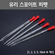 과학 실험용 유리 스포이트 피펫 스포이드 방과후교실, 1ml