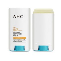 AHC 2021년 신제품 내추럴 퍼펙션 프레쉬 선스틱 17g (SPF 50+), 17g x 6개 (프레쉬) 흰색_워터프루프 기능강화