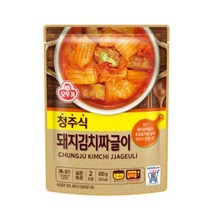 오뚜기 청주식 돼지김치짜글이, 11개, 450g
