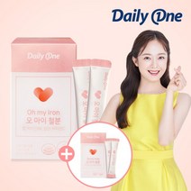 [데일리원] 오 마이 철분 고함량 철분제 임산부 영양제 1+1, 상세 설명 참조, 상세 설명 참조