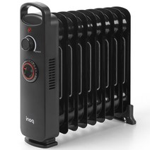 미니 라디에이터 9핀 가정용 전기난로 사무실 화장실 욕실 캠핑 난방기 타이머 이노크이노크아든 이노크 68105, IA-RA100M(5핀)