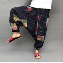 티피 새로운 여성 하렘물 바지 와일드 팬츠