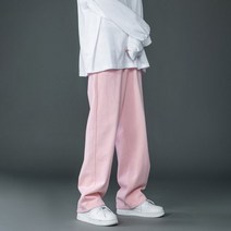 남자 와이드 핏 청바지 허벅돼 일자 통큰 통넓은 봄 가을 워싱 연예인 데님 팬츠 테이퍼드 보세 HA2111323