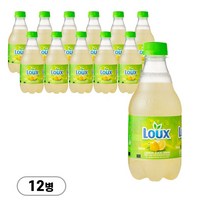 룩스 탄산레몬 드링크, 330ml, 24개