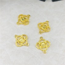 뒷꽂이만들기 뒤꽂이재료 비녀만들기 한복비녀 Diy 보석 액세서리 10 조각 합금 모아레