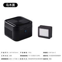 기 렌과 재떨이 공기청정기 간접흡연 방지 가정용 사무실 내 스마트 흡연 신기, 02 오목흑+원필터 2개