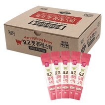 요고 퓨레스틱 짜먹는~ 국산 츄르 고양이간식 12g*50개, 1개, 요고 퓨레스틱 캣 연어와오리안심살 12g*50개