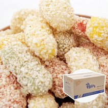 한과 유과 실속 포장 1.5kg 찹쌀 쑥 백년초 단호박 모듬, 찹쌀 유과 1.5kg