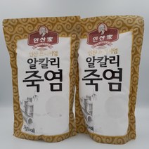 인산가 4회 프리미엄 알칼리 죽염 분말1kg, 인산가 알칼리 죽염 분말1kgX2개