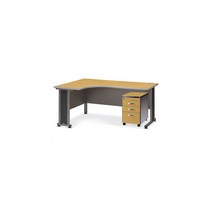 퍼주퍼주 PB-17 OA책상세트 (퍼즐책상1800+이동서랍), 망비퍼즐책상1800좌측형+3중레일이동서랍