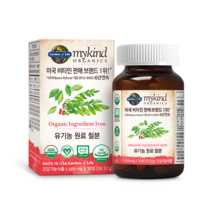 마이카인드 유기농 철분 30정, 1개