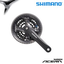 시마노 NEW FC-M361 42T/48T 3단 기어크랭크 세트, 42T/175mm