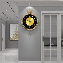 [당일발송] 나이스나 프리미엄 북유럽 인테리어 무소음 벽시계 집들이 개업 선물 대형시계, CL-07