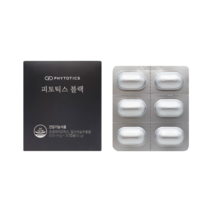 피토틱스 블랙 밀크씨슬&유산균 500mg x 30캡슐, 4개, 수량