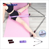 런웨이브 180도 각도조절및 길이조절 허리벨트 안정적 다리찢기 스트레칭 운동기구