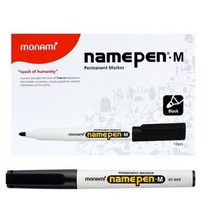 모나미 굵은글씨용 네임펜 M, 흑색, 24개입