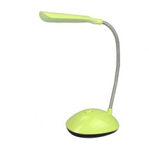 유용한 테이블 램프 USB 전원 독서 빛 조정 가능한 스탠딩 360 도 회전 LED, 02 green