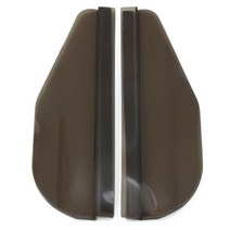 자동차 사이드미러 빗물커버 백미러 비 눈썹 보호대 기아 씨드 리오 스포티지 R K3 K4 K5 쏘렌토 세라토 옵티마용, Black