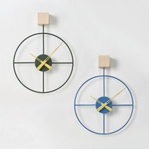 와이어벽시계 미니 컬러(4colors), 에버그린
