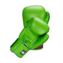 Twins Boxing 무에타이 트레이닝 스파링 장갑 (드래곤/실버 226.8g(8온스)) [미국 직배송], Green