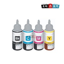 EPSON 엡손 T664 L1300 L120 L210 L220 L355 L310 L365 L385 L555 L565 정품잉크, 노랑 [호환-T6644], 1개