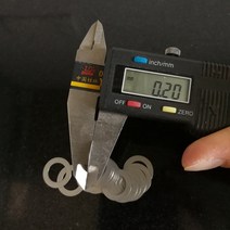 고압 세척기 세차 휴대용 펌프 산업용 분무 1개 두께 0.2 미리메터 스테인레스 스틸 플랫 와셔 초박형 가스, 26 8x14x0.2 (50Pcs)