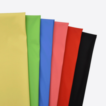 태백섬유 무독성 TPU 라미네이트 스판 방수 원단 무광 파스텔 6종, 블랙(A)