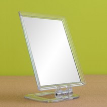 심플탁상거울 각도조절 네모거울 사각거울 사무실 화장대 메이크업미러, 사이즈