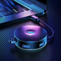 서피스독 서피스프로 USB허브 도킹스테이션 usb 허브 usb 3.0 usb c호환, 0.1m 검정색 USB 허브
