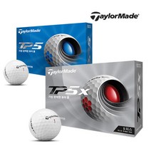 테일러메이드 테일러메이드코리아 TP5/TP5x 골프볼(5PCS), 5개, TP5 (화이트), 1개