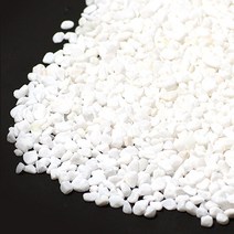 컬러 스톤 흰색 1kg/색돌 칼라 자갈 스톤 어항 화분