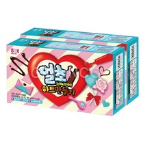 [향기좋은날] 해태 얼려먹는 초코 얼초 하트 만들기 65g 과자 무배, 4개