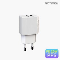 핸드폰 고속 충전기 액티몬 가정용 QC3.0 PPS 고속 충전기 PD20고속충전기 케이블미포함, 충전기본품 + PD USB 12W C to C타입 고속