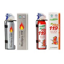 차량용 비상 소화기 간이소화기 소형 거치대포함, 선택_레드(27일재입고)