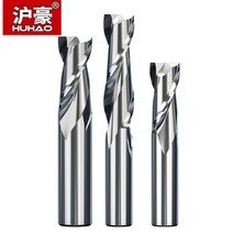 고속 절단기 날 HUHAO-2 플루트 나선형 밀링 커터 알루미늄 플랫 엔드 밀 6mm 스틸 CNC 커팅 머신 HRC65 조각 라우터 비트, D20 d20 H45 L 110