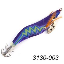 무늬오징어피규어 낚시 도구 액세서리 낚시미끼 낚시 루어 지그 싱커 2 #2.5 #3 # 오징어 후크 바다 낙지, 21 3130-003_04 2.5