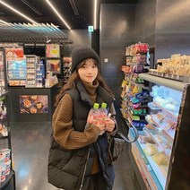 가을 겨울 여자 조끼 면 조끼 코트 TUOYING 뉴타임즈 J336Z795