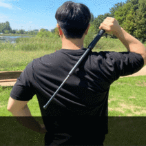 myguard 삼단봉 여성 호신용품 경찰봉 진압봉 미니 몽둥이 호신용 3단봉 원터치 무기