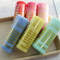 일본 타츠네 샤워타올 샤워타올 목욕 거품, 아쿠아 샤워타올 2P, 1개, 1개
