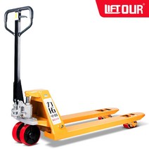 핸드자키 쟈키 리프트 유압 수동자키 파레트옮기기, AC 나일론휠 3Tx685mm/75mm, 1개